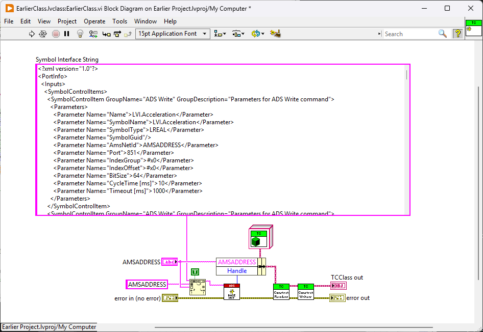 Constructor Block Diagram