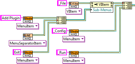 Menu Building Introduction